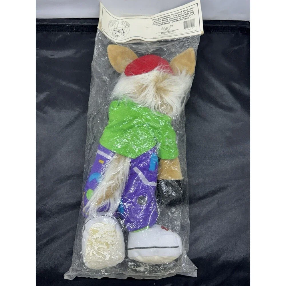1993 Vintage Shari Lewis Charlie Horse Plush Hand Puppet Toy Doll VTG Lamb Chop